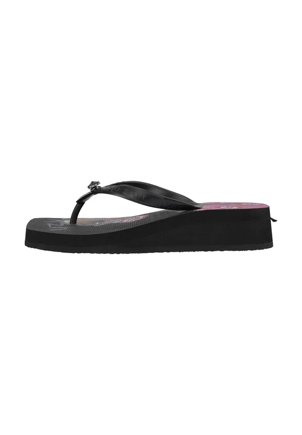 BEACH PRINTED CLAUDIA - Pool shoes - black