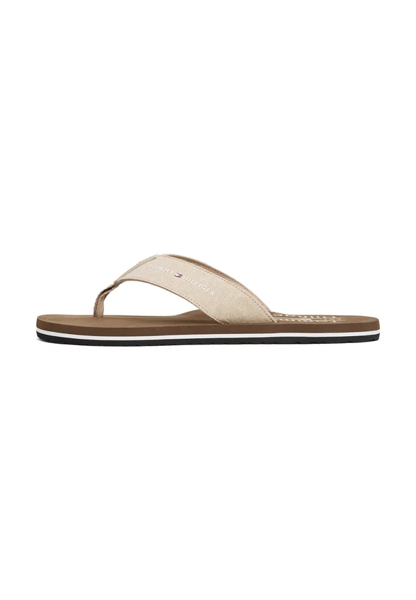 BEACH - T-bar sandals - beige