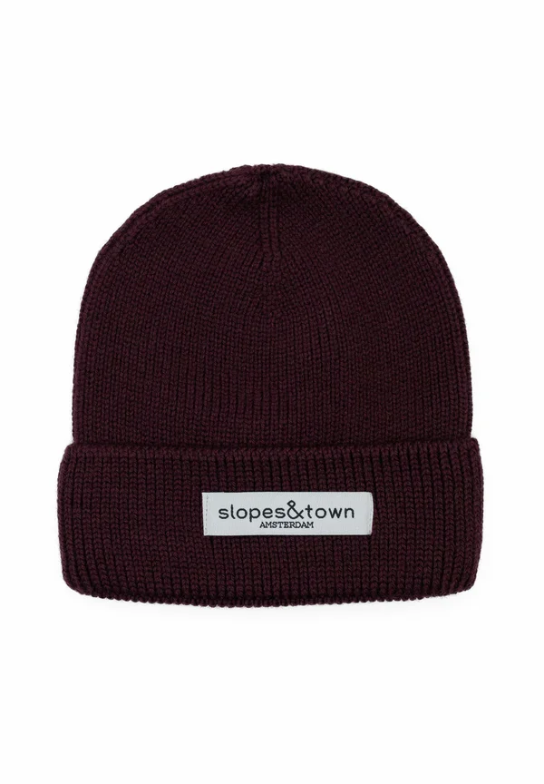 Beanie - burgundy