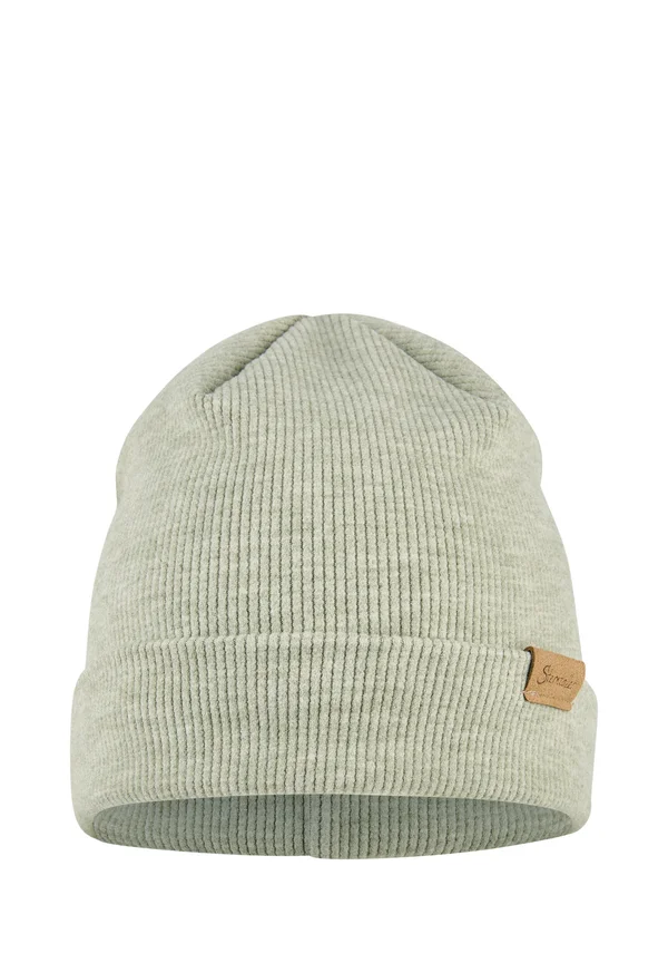 Beanie - grün meliert