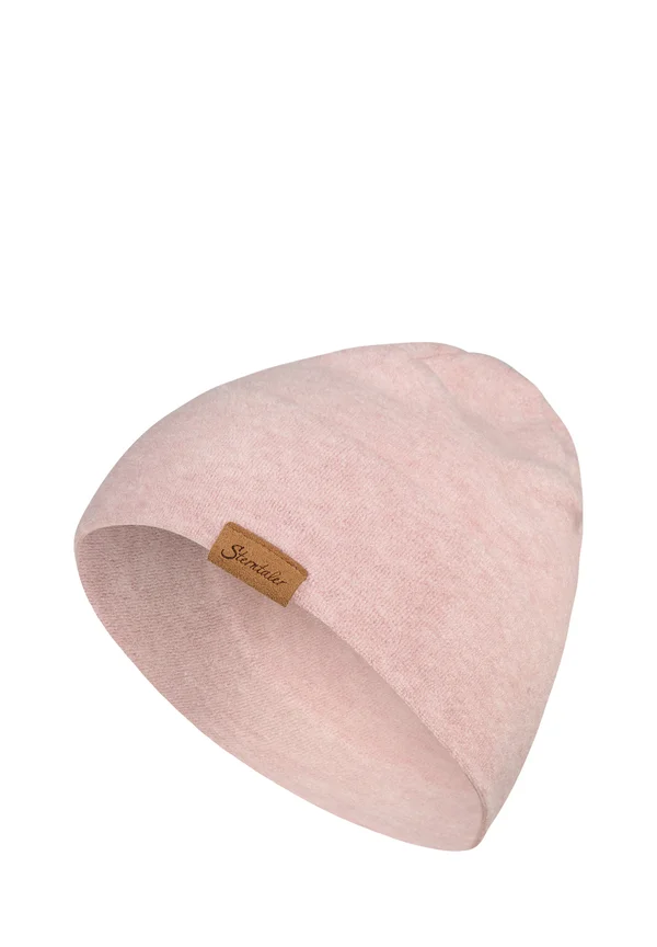 Beanie - rosa meliert