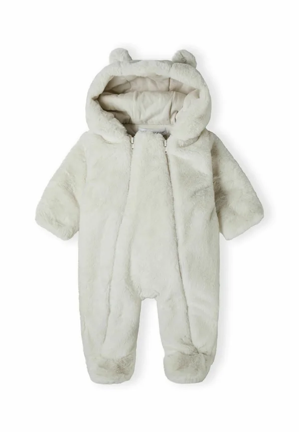 BEAR EARS FAUX FUR - Snowsuit - off white