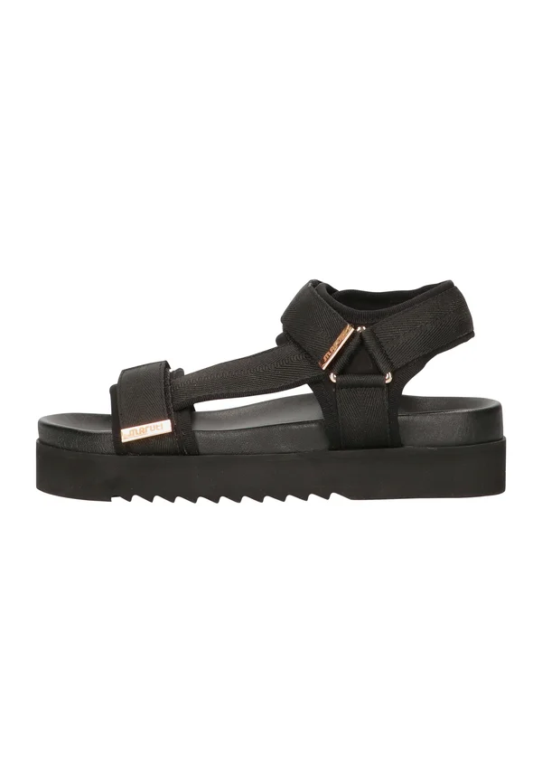 BEAU - Platform sandals - black