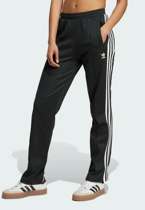 BECKENBAUER TRACK PANTS - Tracksuit bottoms - black