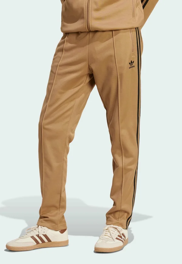 BECKENBAUER - Tracksuit bottoms - cardboard black