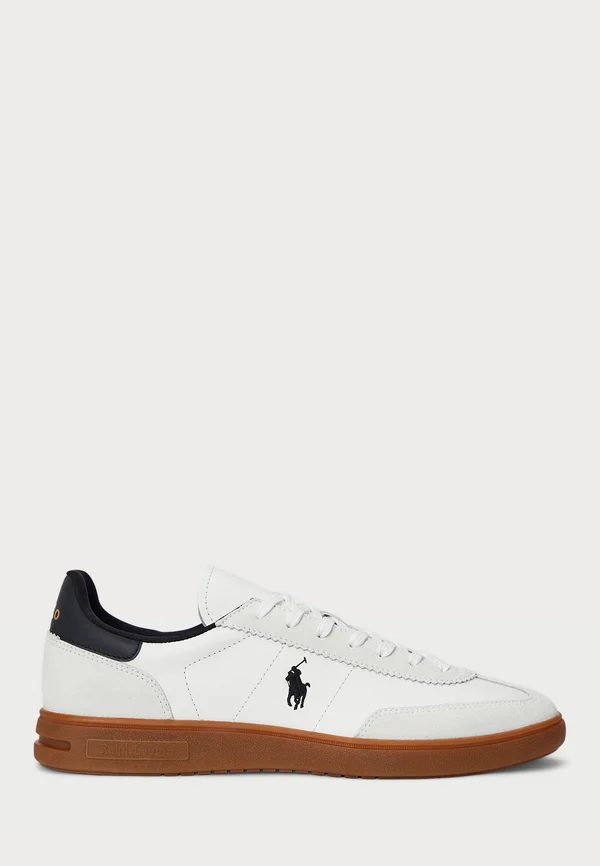BEDFORD LEATHER SUEDE SNEAKER UNISEX - Trainers - white/black