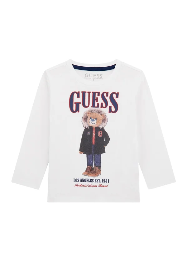 BEDRUCKTES  - Long sleeved top - weiß