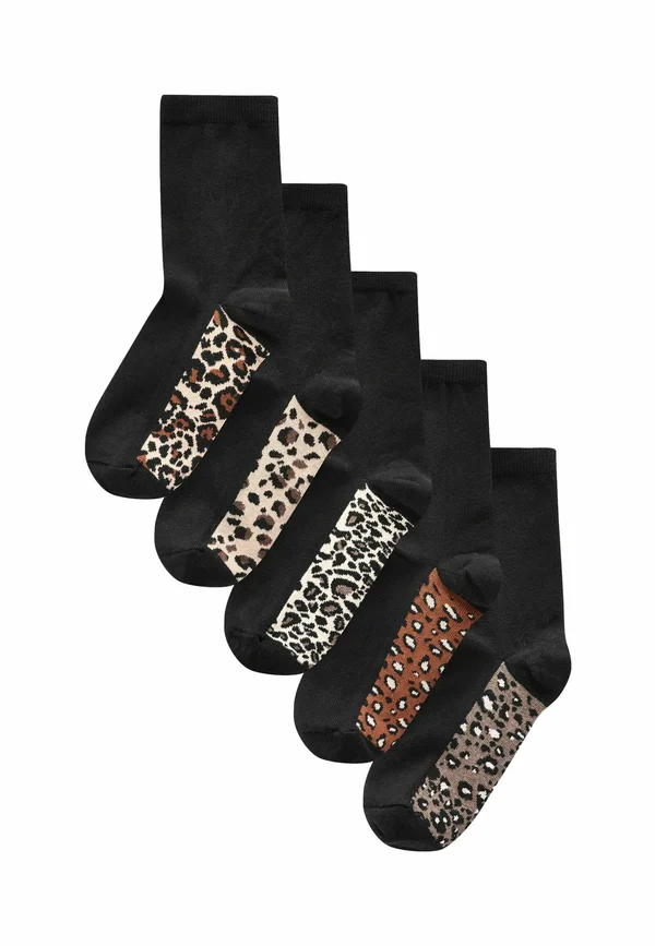 BEE 5 PACK  - Socks - leopard