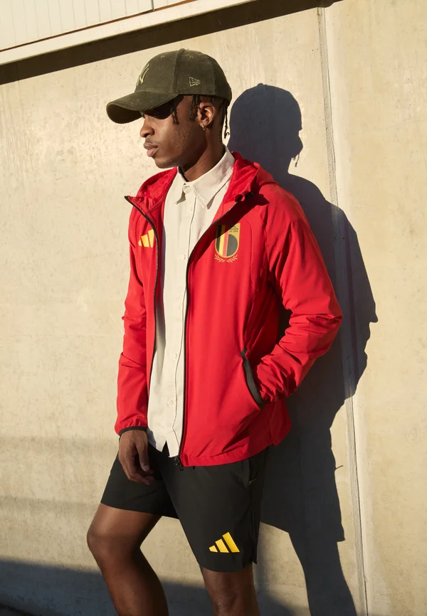 BELGIUM TIRO TECH FULL ZIP - National team wear - team power red 2