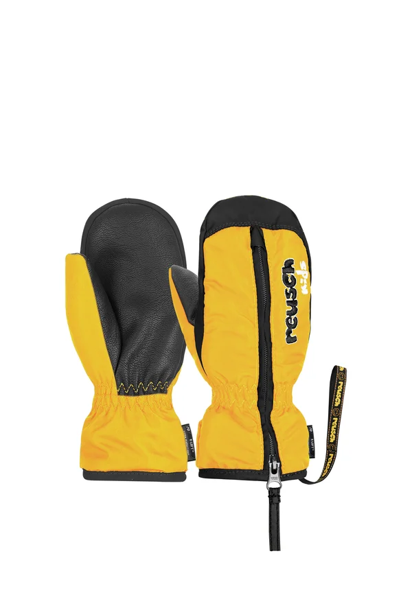 BEN - Mittens - saffron/black