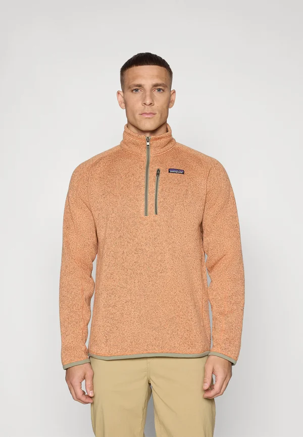 BETTER SWEATER 1/4 ZIP - Jumper - rock melon