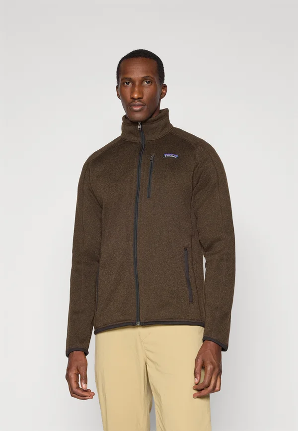 BETTER SWEATER - Zip-up sweatshirt - otter brown