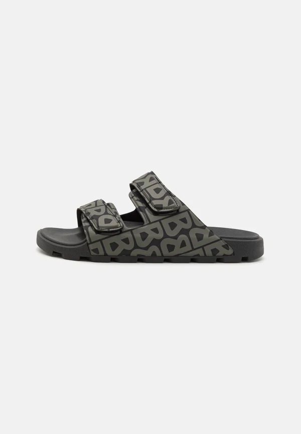 BIARRITZ - Slippers - black/olive