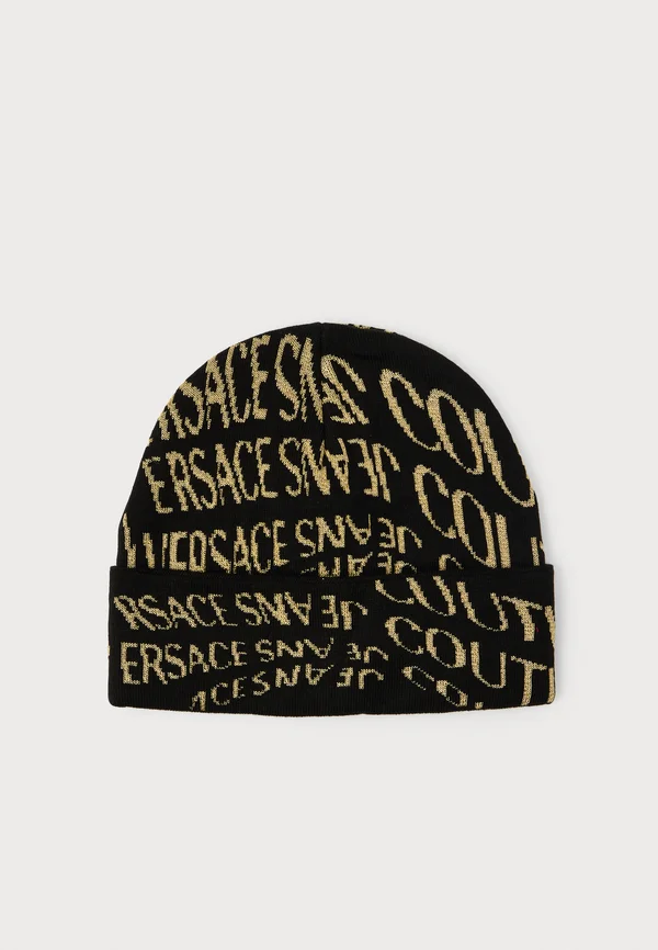 BIG BEANIE UNISEX - Beanie - black/gold-coloured