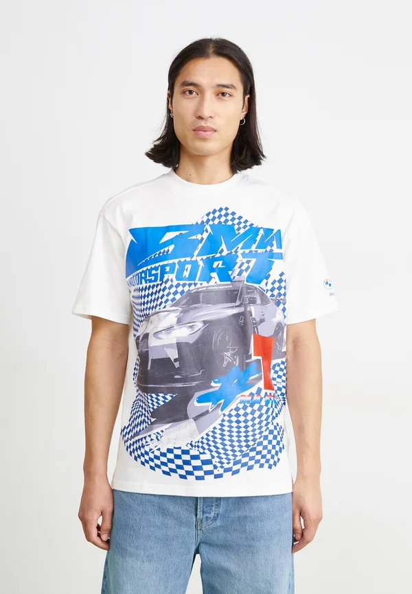 BIG GRAPHIC TEE - Print T-shirt - white