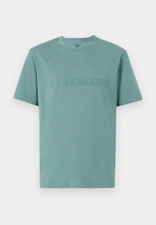 BIG LOGO TEE UNISEX - Print T-shirt - north atlantic