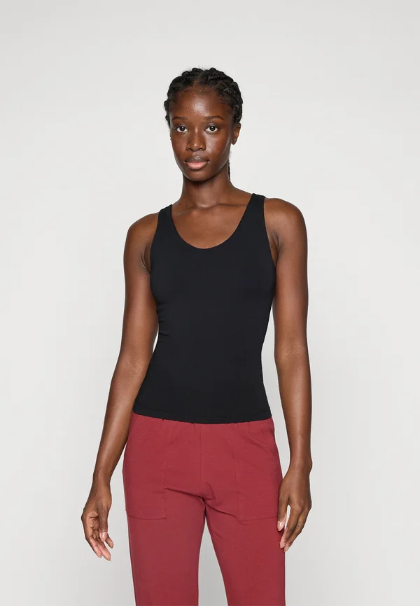 BIJA TANK WITH INSERTED BRA - Top - black