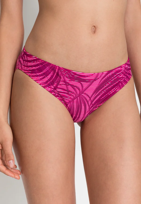 Bikini bottoms - bordeaux bedruckt