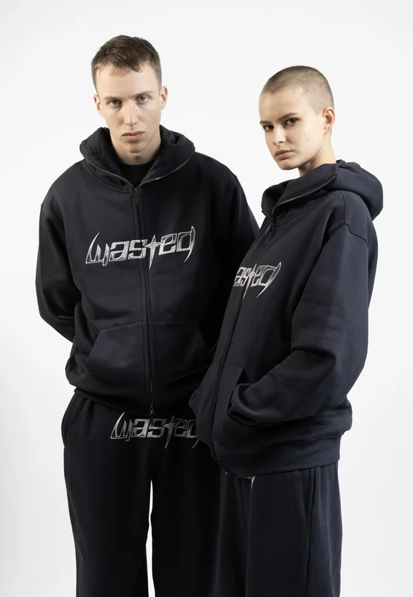 BLADE BALACLAVA ZIP HOODIE UNISEX - Zip-up sweatshirt - dark blue