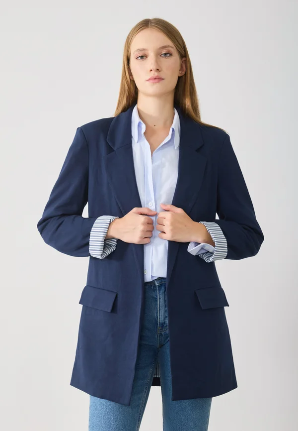 OVERSIZED BLAZER - Blazer - dark blue