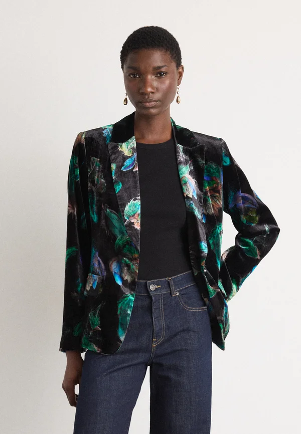 Blazer - dark jade green