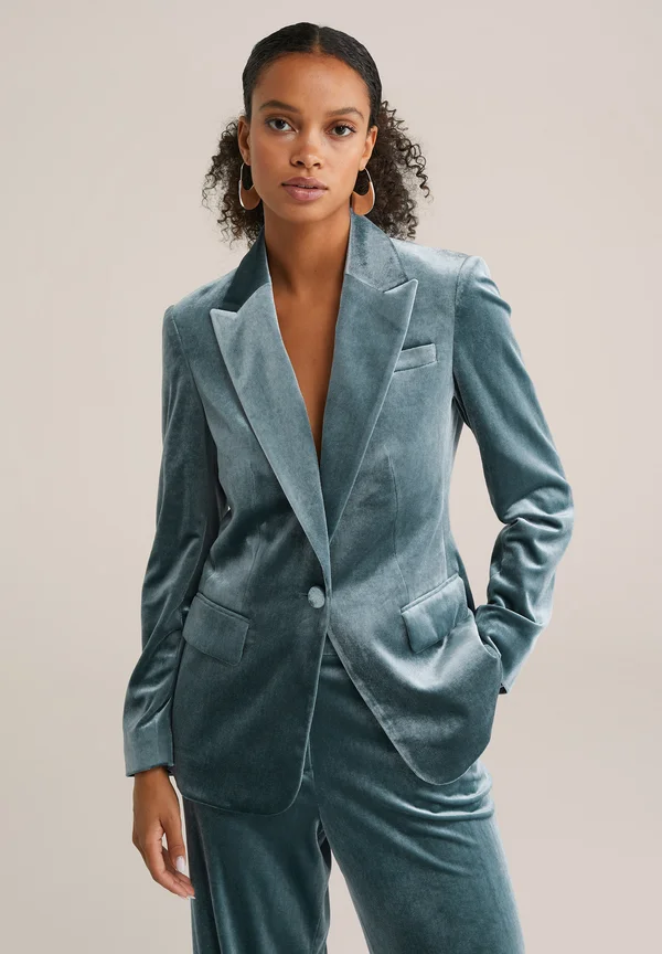 Blazer - greyish blue