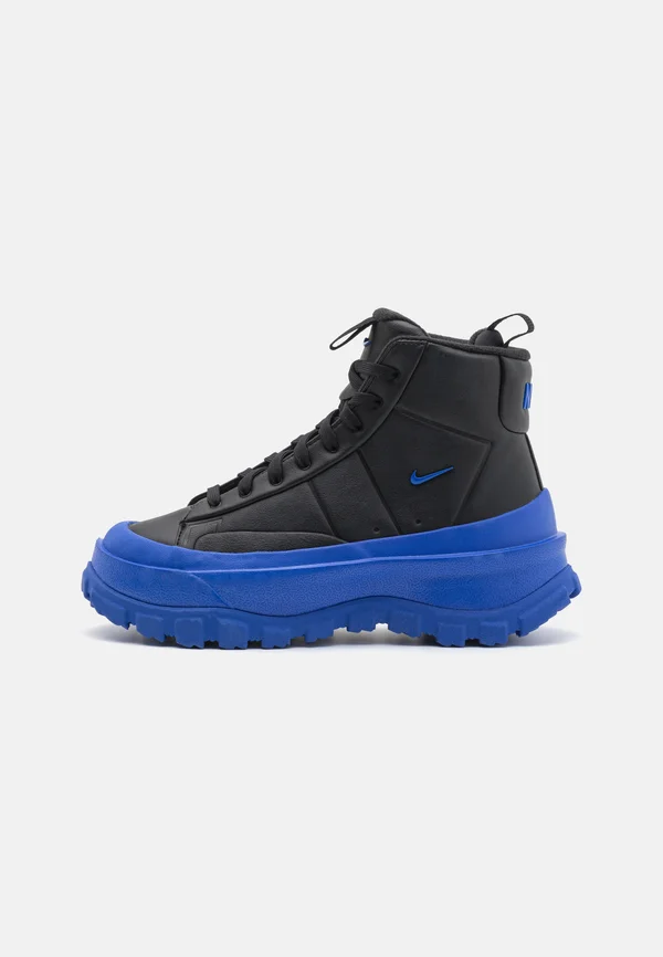 BLAZER ROAM MID - High-top trainers - black/racer blue