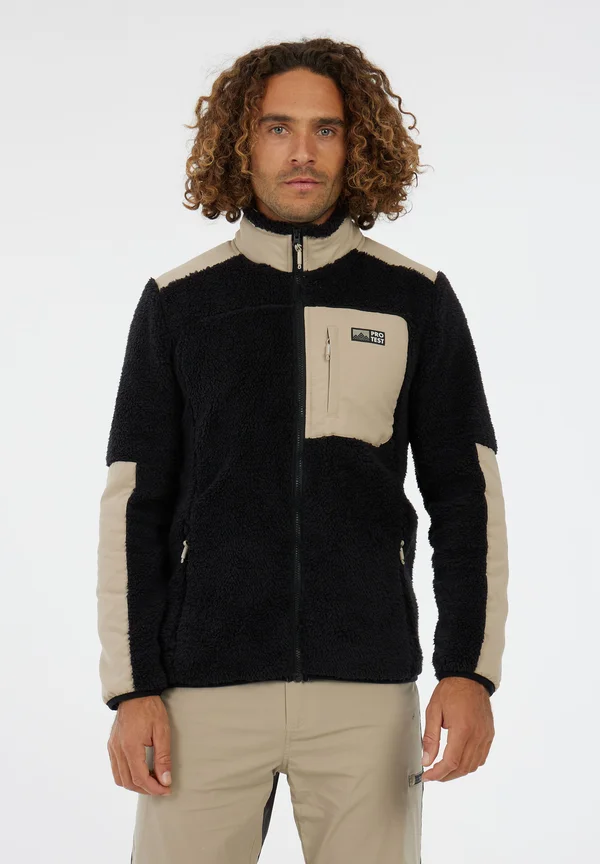 BLEAKER - Fleece jacket - true black