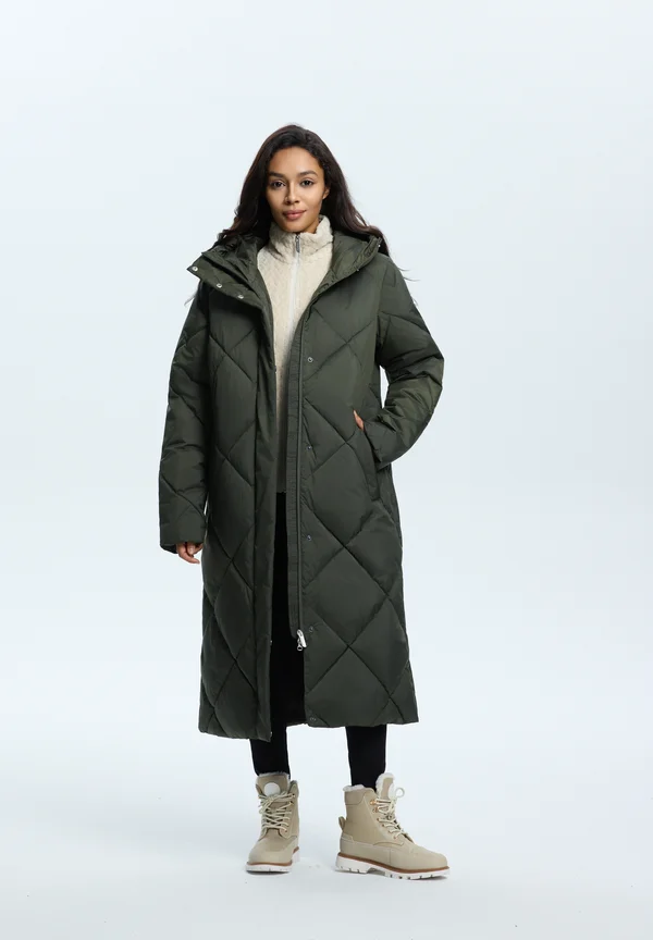 BLINKAN - Winter coat - dunkel olivgrün