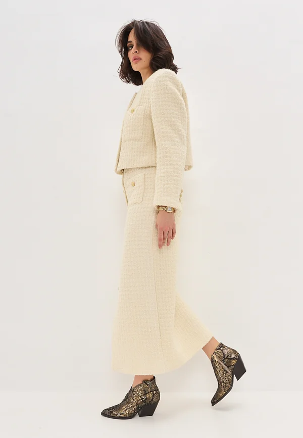 BLOCK - Ankle boots - gold