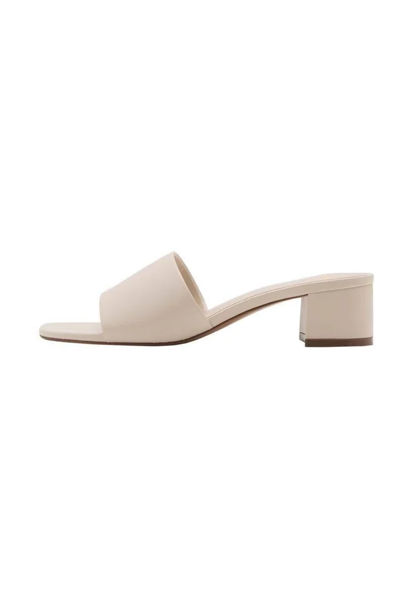 BLOCK - Heeled mules - off-white