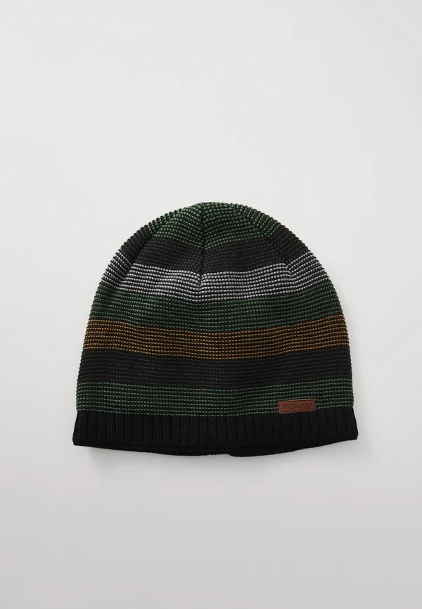 BLOCKRINGEL UNISEX - Beanie - schwarz