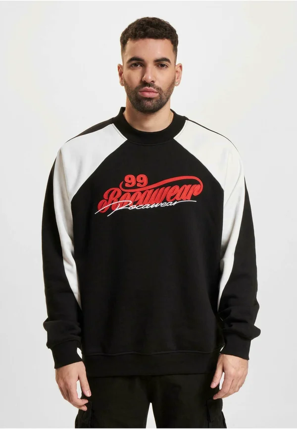 BLOCKS - Sweatshirt - black white