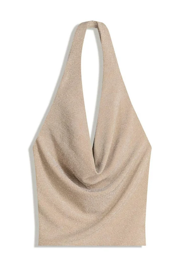 Blouse - gold-coloured