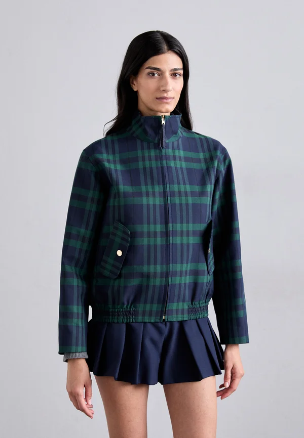 BLOUSON - Bomber Jacket - vert/bleu