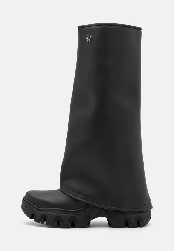 BOCCACCIO II RAIN UNISEX - Platform boots - black beyond