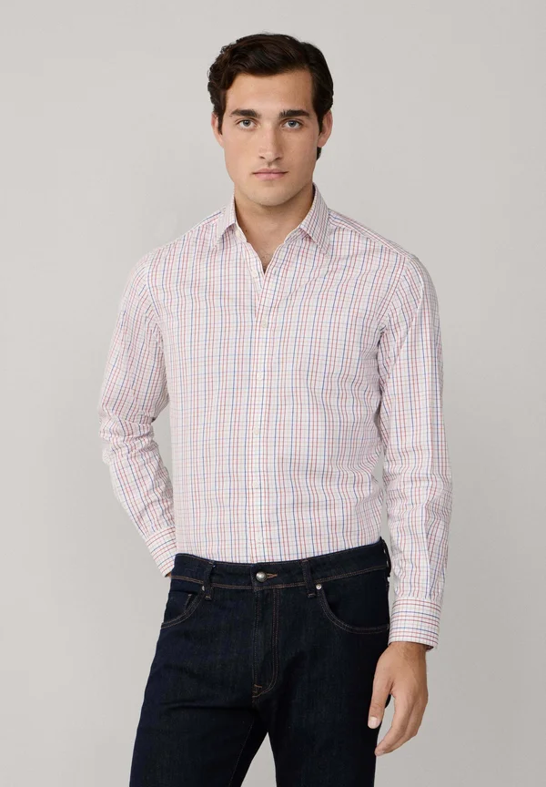 BOLD TATTERSALL - Shirt - burnt orange