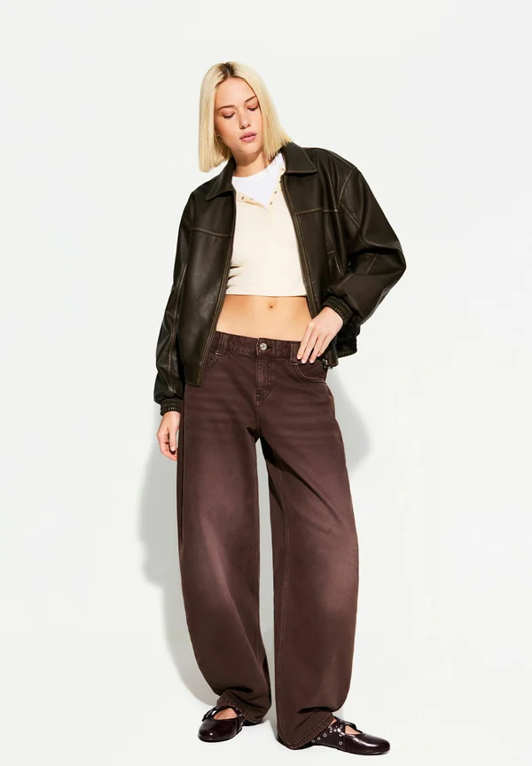 Bomber Jacket - dark brown