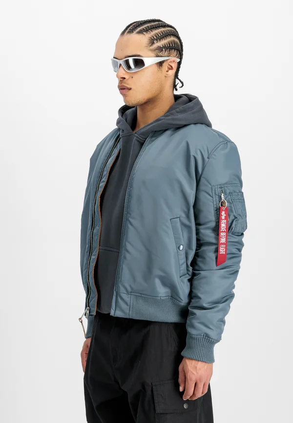 Bomber Jacket - denim blue