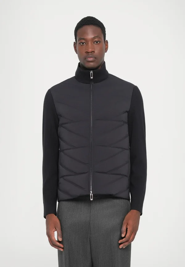 BOMBER JACKET - Down jacket - blu navy