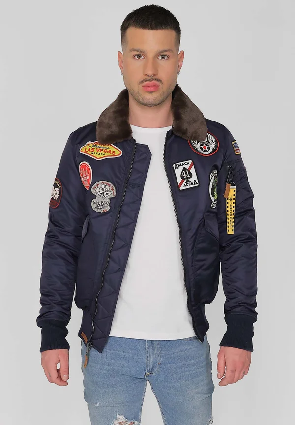 Bomber Jacket - navy