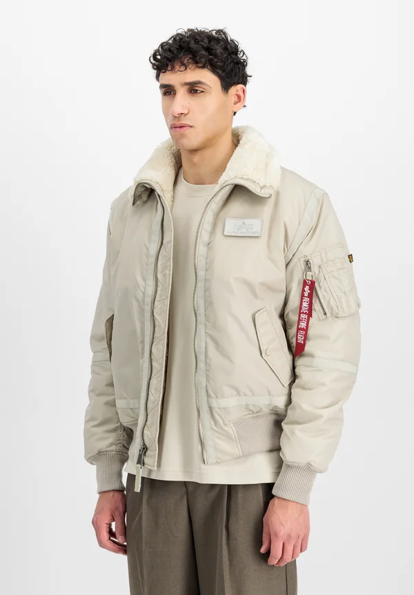 Bomber Jacket - organic beige