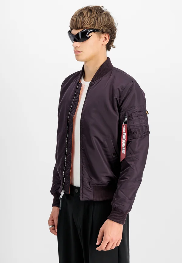 Bomber Jacket - plum