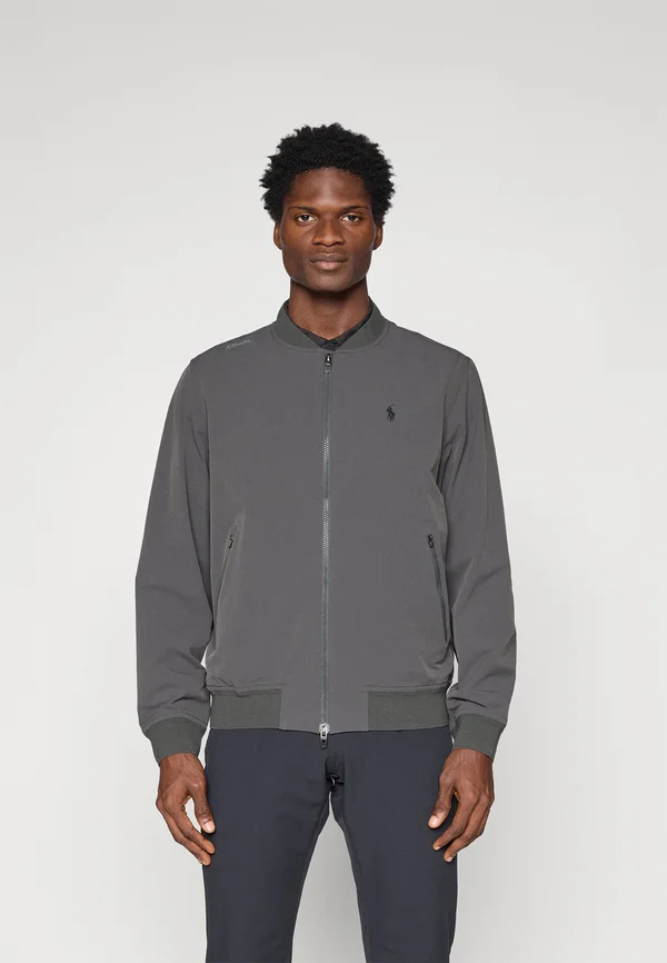 BOMBER JACKET - Training jacket - charcoal grey