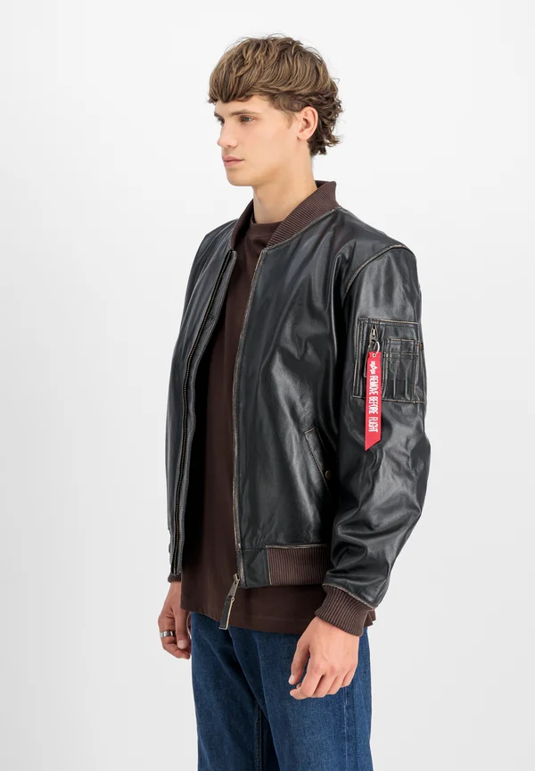 Bomber Jacket - vintage brown
