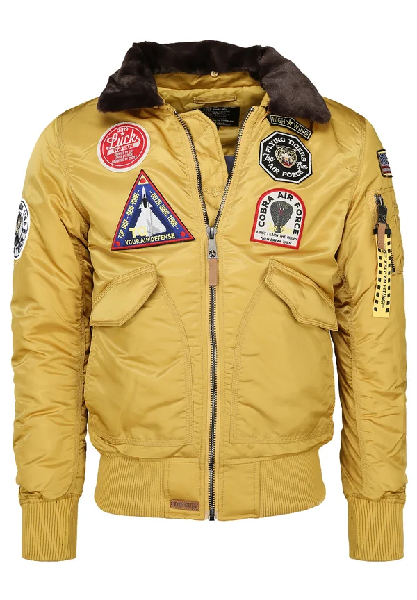 Bomber Jacket - yellow