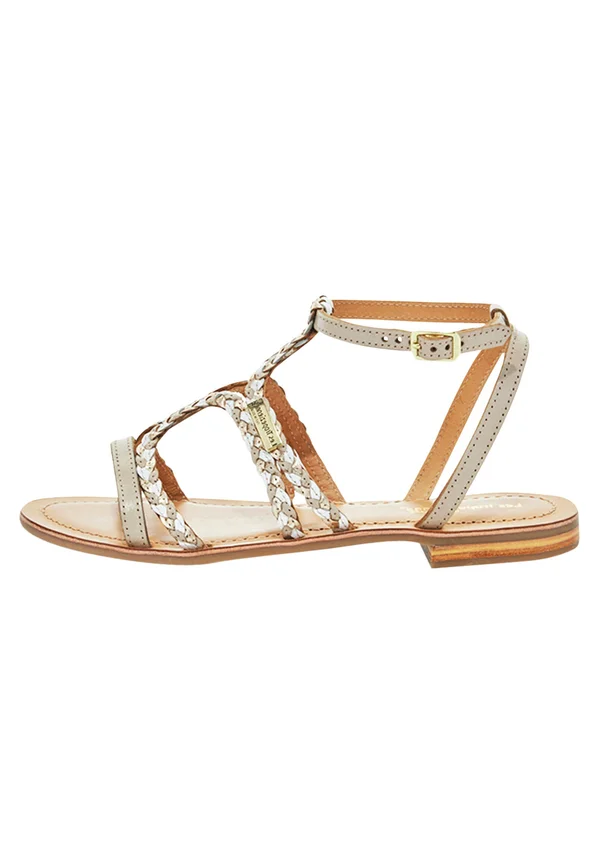 BONGO - Ankle cuff sandals - crème multi
