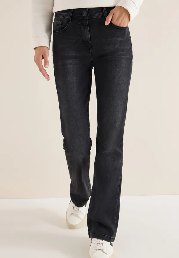Bootcut jeans - schwarz