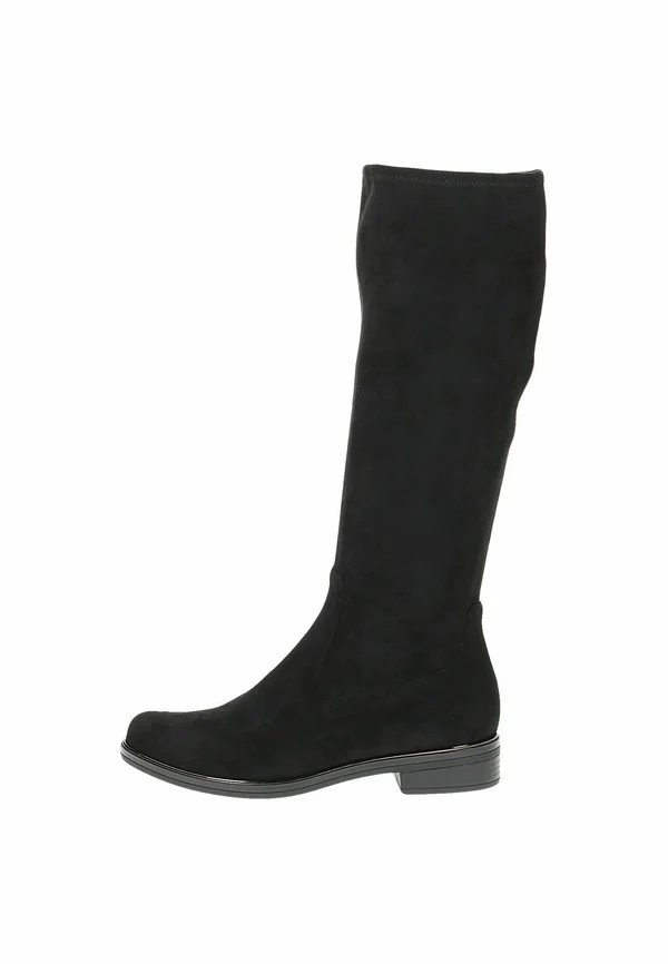 Boots - black stretch