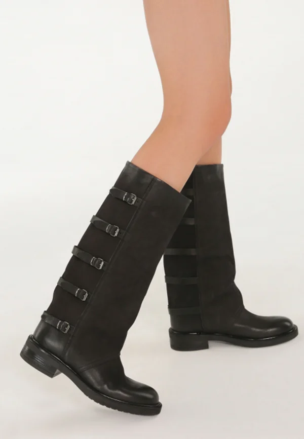 BOOTS - Platform boots - black